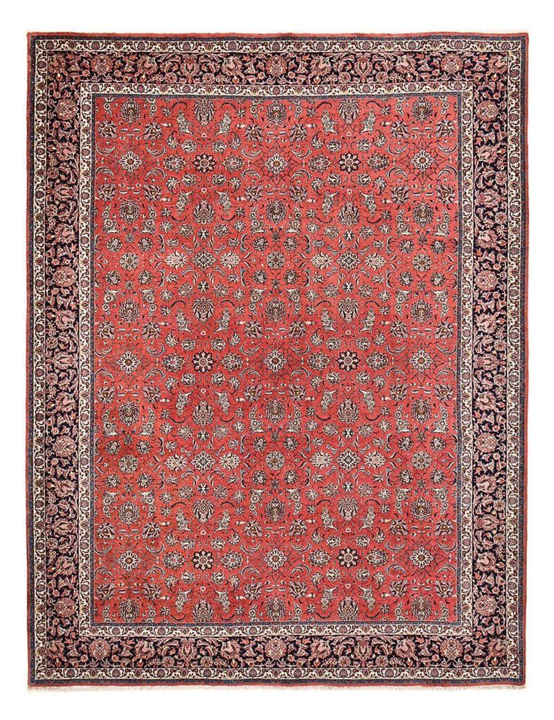 Persisk tæppe - Bijar - 390 x 303 cm - rød