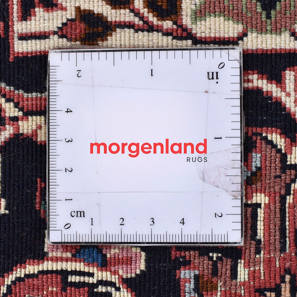 Persisk tæppe - Bijar - 390 x 303 cm - rød