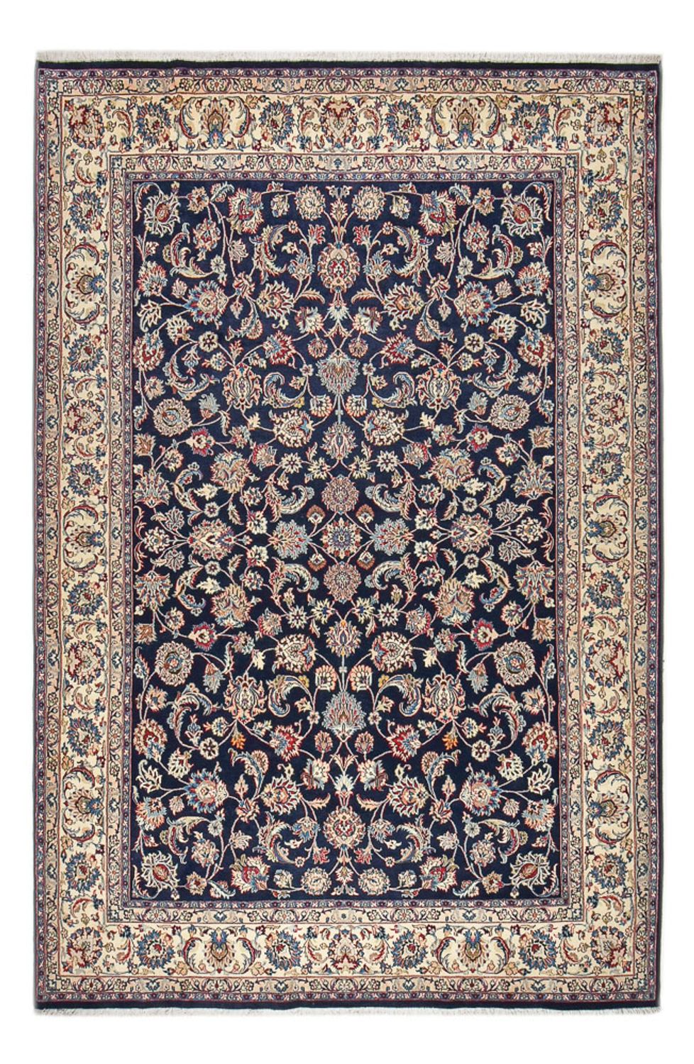 Persisk tæppe - Classic - 367 x 241 cm - mørkeblå