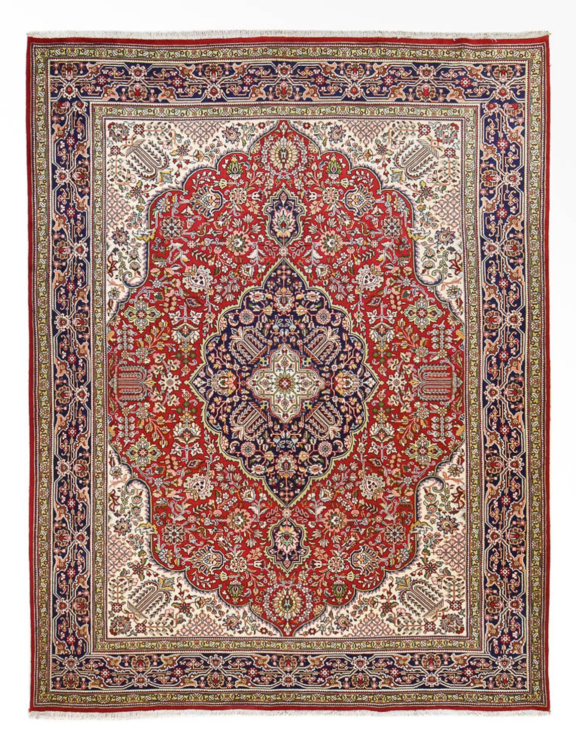 Persisk tæppe - Tabriz - Royal - 392 x 298 cm - rust