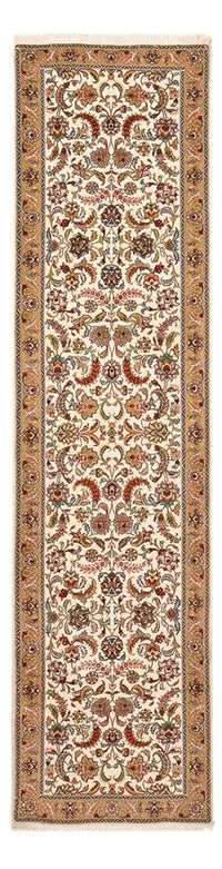 Løber Persisk tæppe - Tabriz - Premium - 307 x 79 cm - karamel