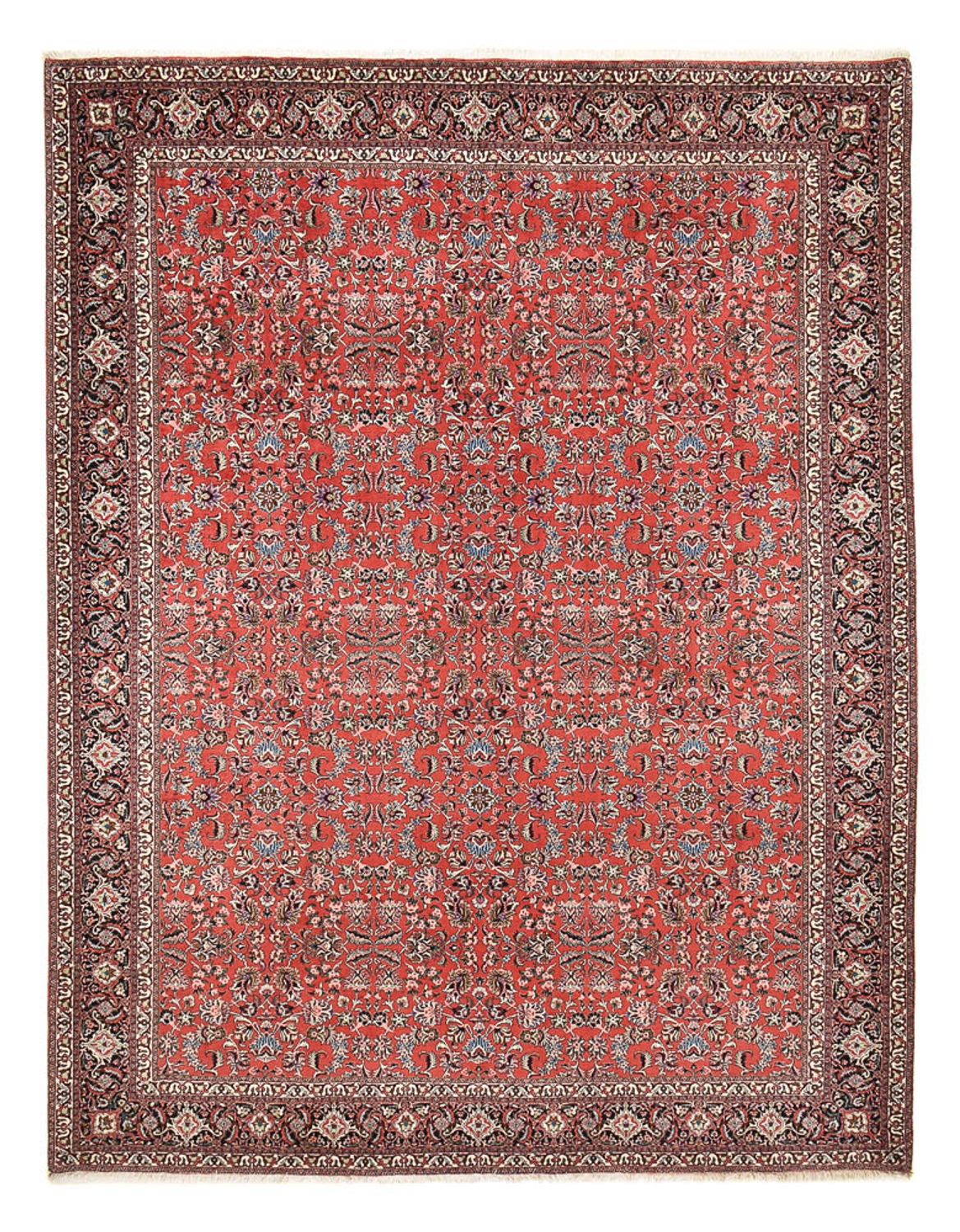 Persisk tæppe - Bijar - 397 x 310 cm - rød