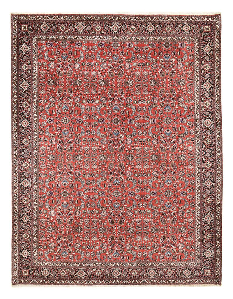 Persisk tæppe - Bijar - 397 x 310 cm - rød