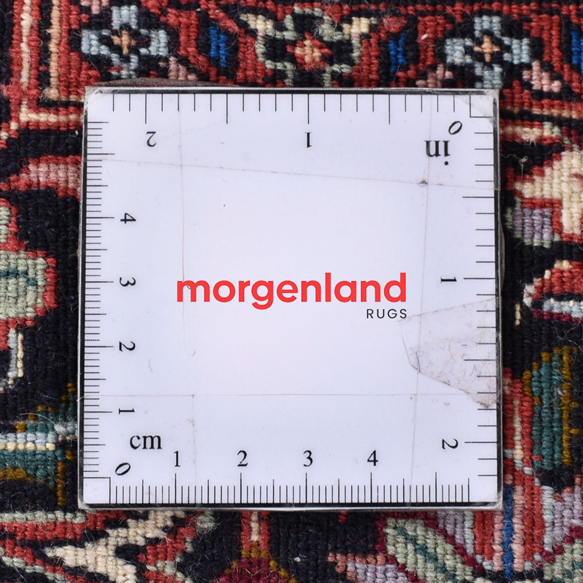 Persisk tæppe - Bijar - 397 x 310 cm - rød