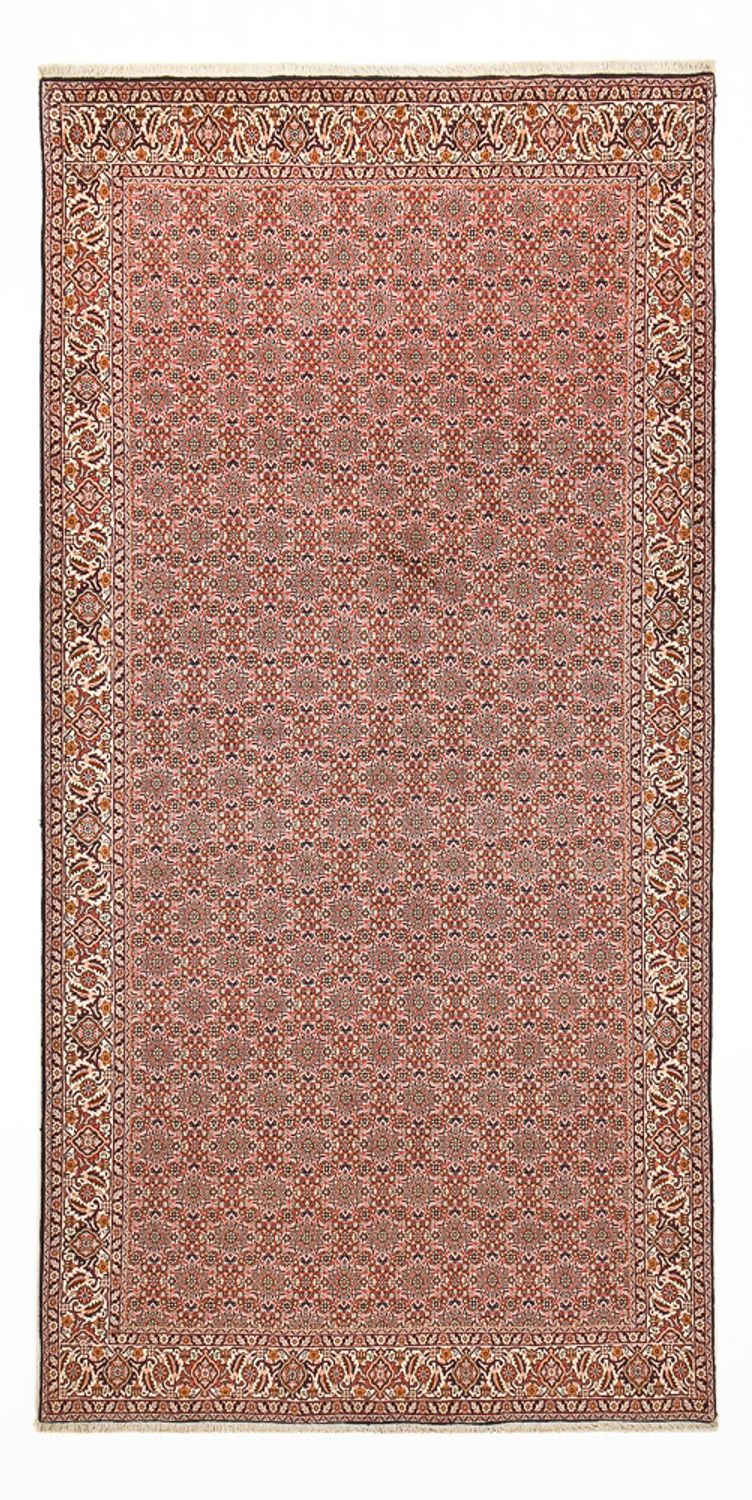 Løber Persisk tæppe - Bijar - 398 x 202 cm - rust