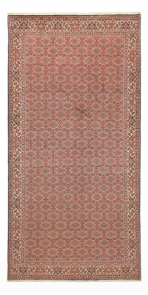 Løber Persisk tæppe - Bijar - 398 x 202 cm - rust