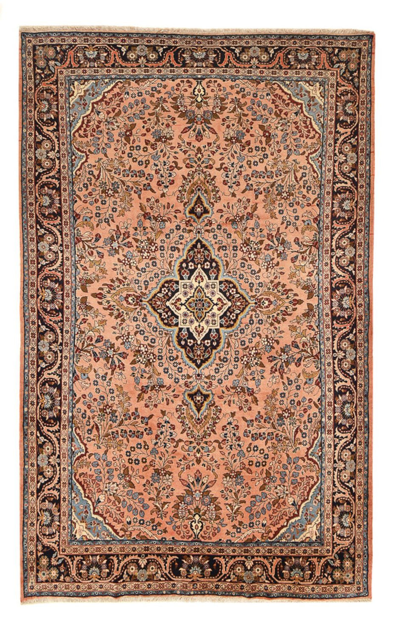 Persisk tæppe - Nomadisk - 320 x 202 cm - lysrød