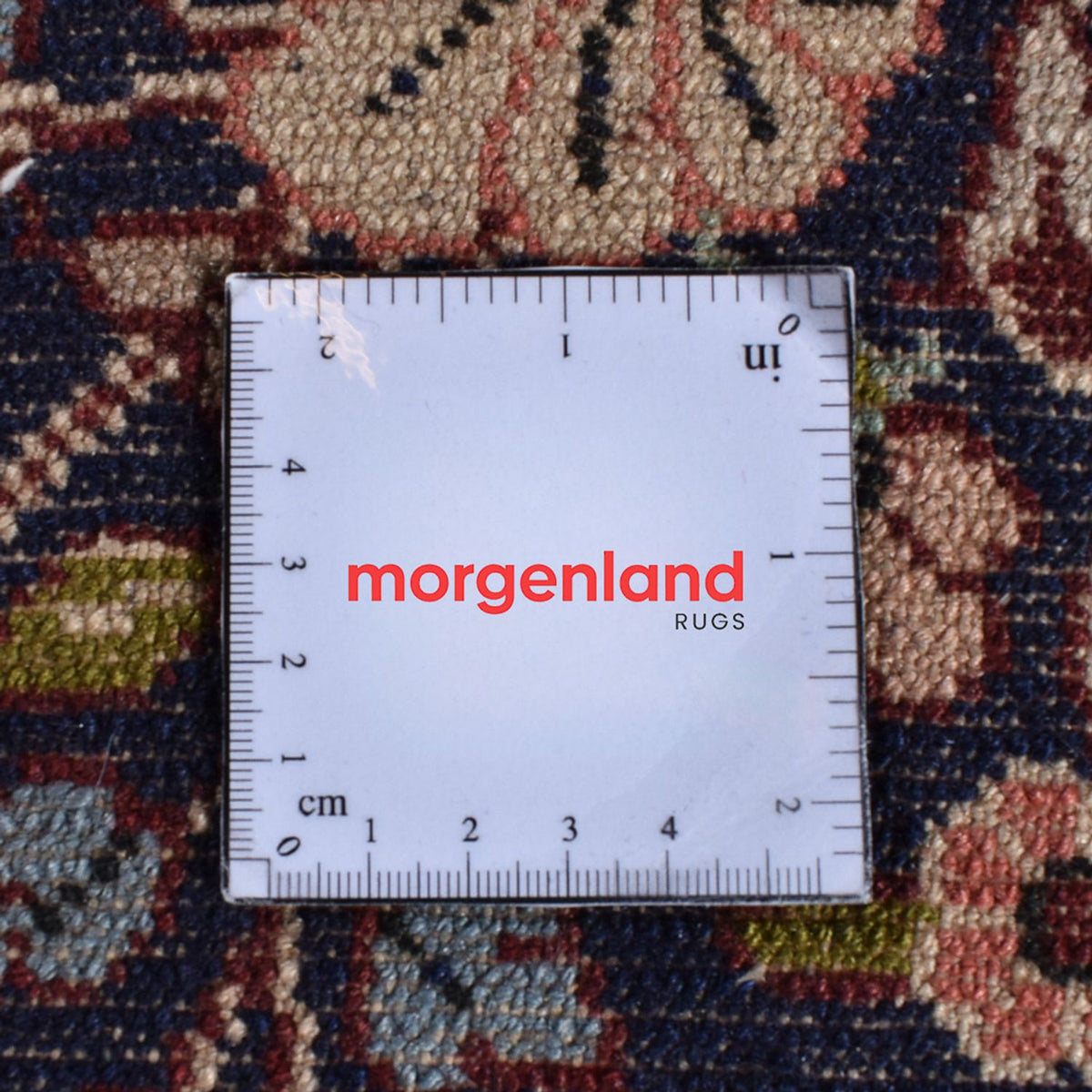 Persisk tæppe - Nomadisk firkantet  - 308 x 305 cm - laks