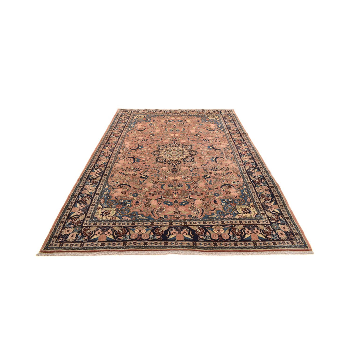 Persisk tæppe - Nomadisk - 300 x 214 cm - lys beige