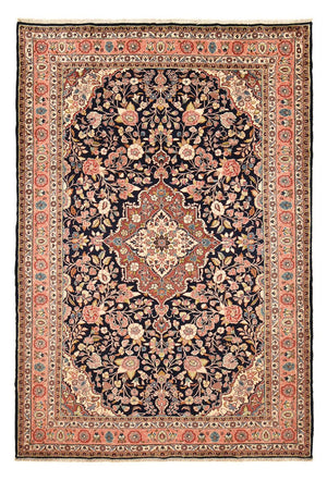 Persisk tæppe - Nomadisk - 314 x 215 cm - mørkeblå
