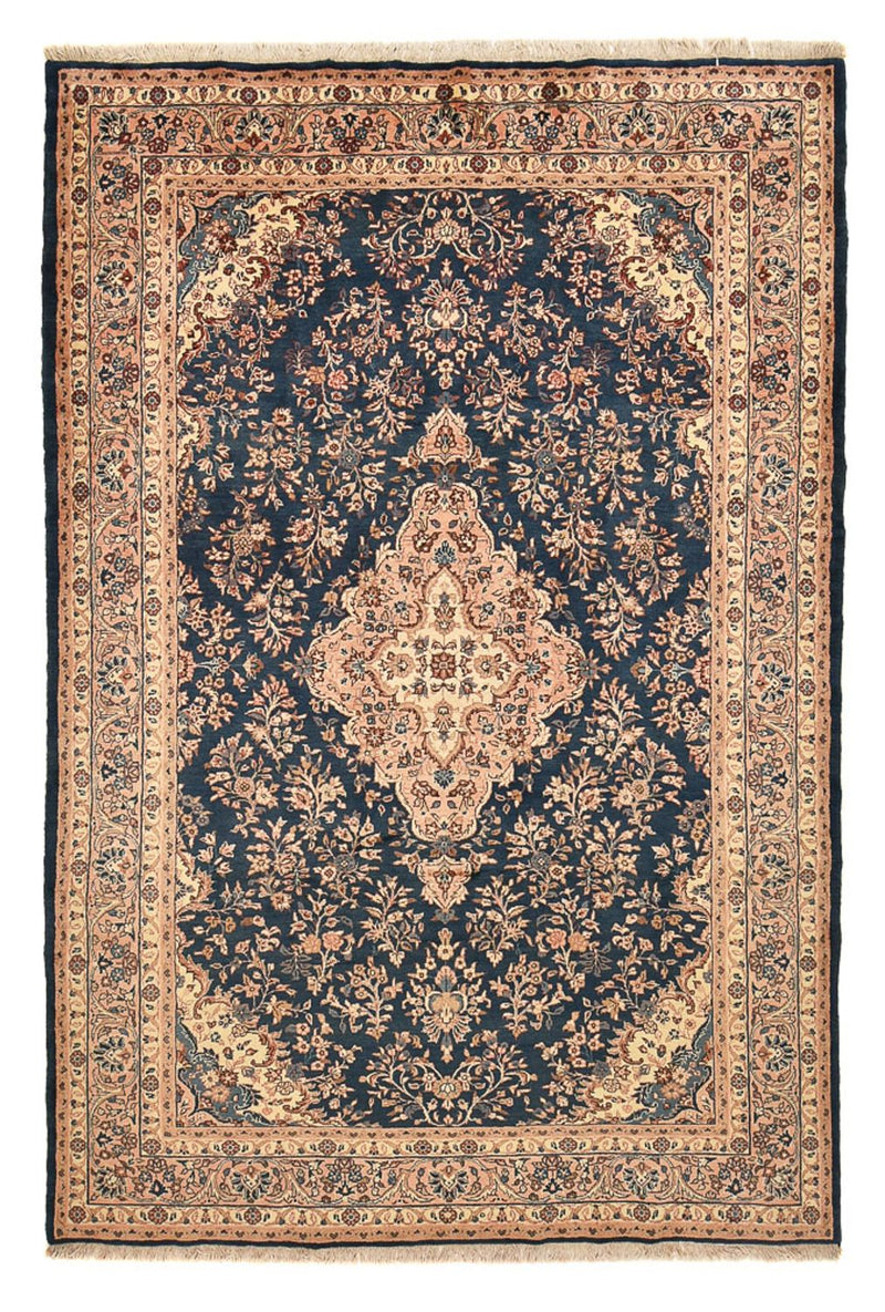 Persisk tæppe - Nomadisk - 297 x 205 cm - mørkeblå