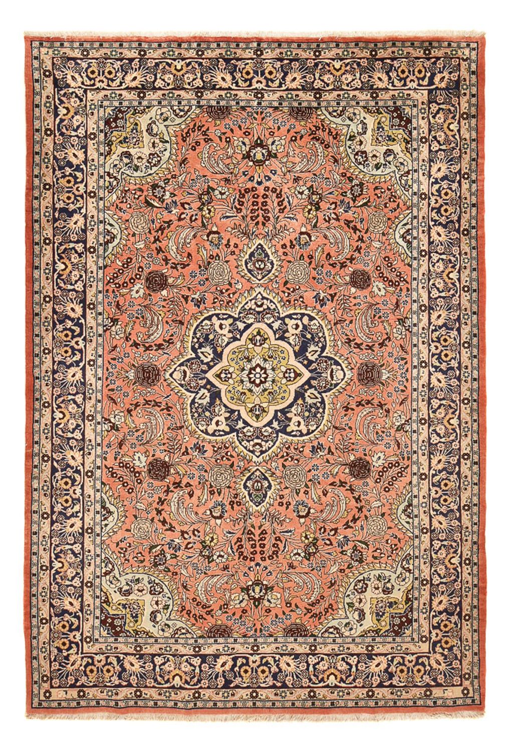 Persisk tæppe - Nomadisk - 300 x 209 cm - lysrød