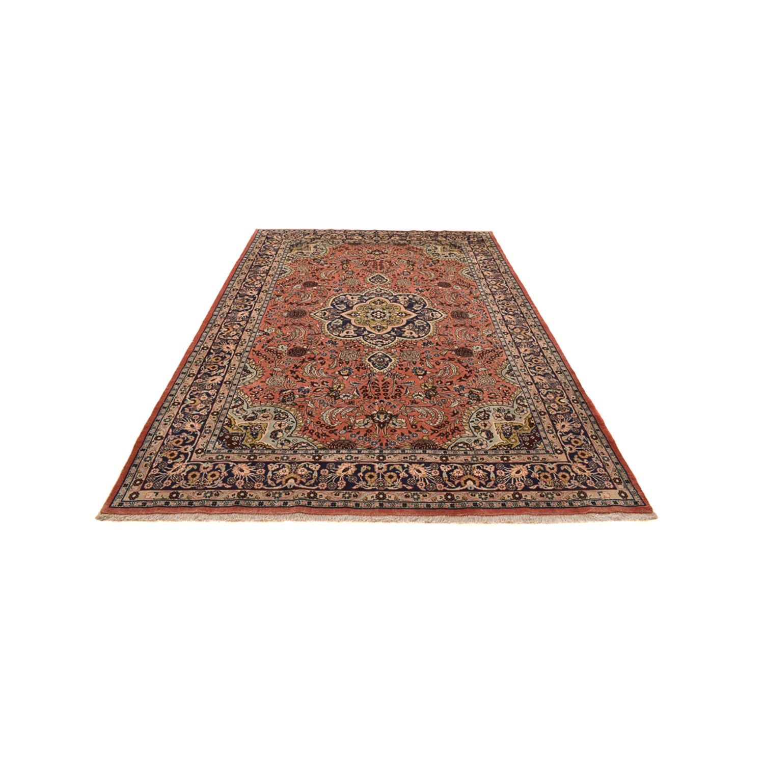 Persisk tæppe - Nomadisk - 300 x 209 cm - lysrød