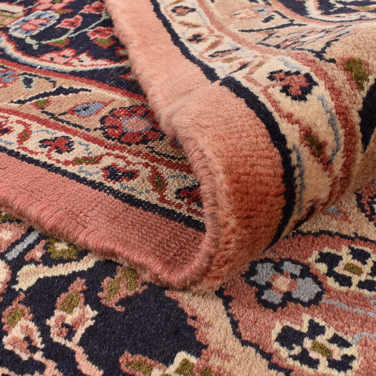 Persisk tæppe - Nomadisk - 294 x 210 cm - lysrød