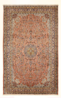 Persisk tæppe - Nomadisk - 333 x 205 cm - lysrød