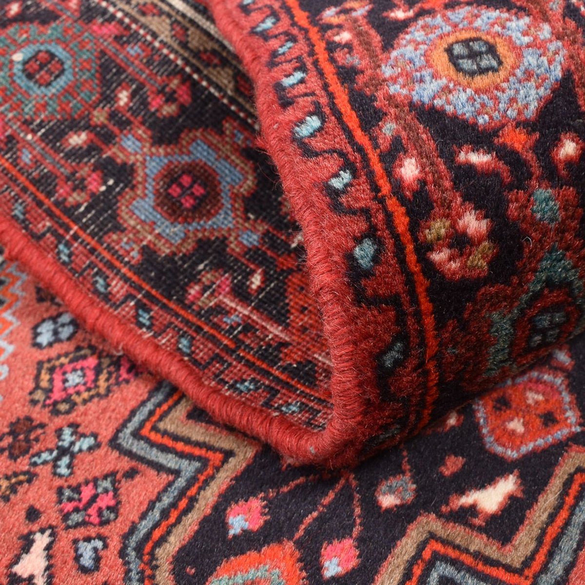 Persisk tæppe - Nomadisk - 129 x 80 cm - lysrød