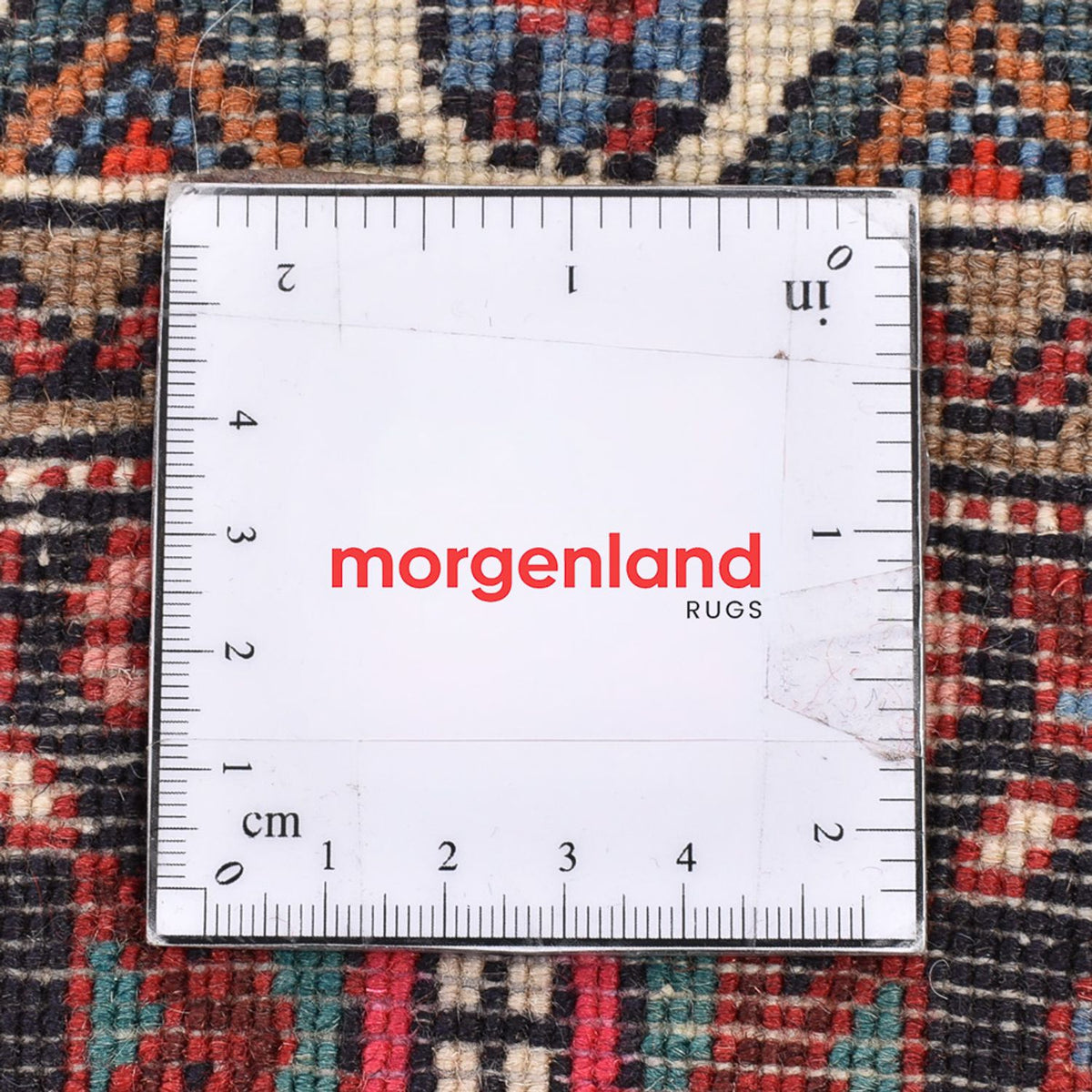 Persisk tæppe - Nomadisk - 129 x 80 cm - lysrød