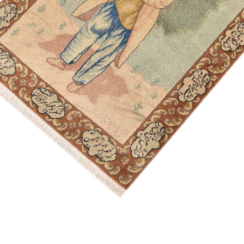 Persisk tæppe - Tabriz - Royal - 73 x 56 cm - flerfarvet