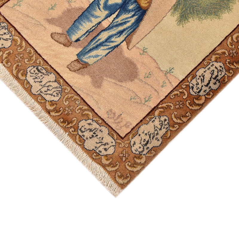 Persisk tæppe - Tabriz - Royal - 73 x 56 cm - flerfarvet