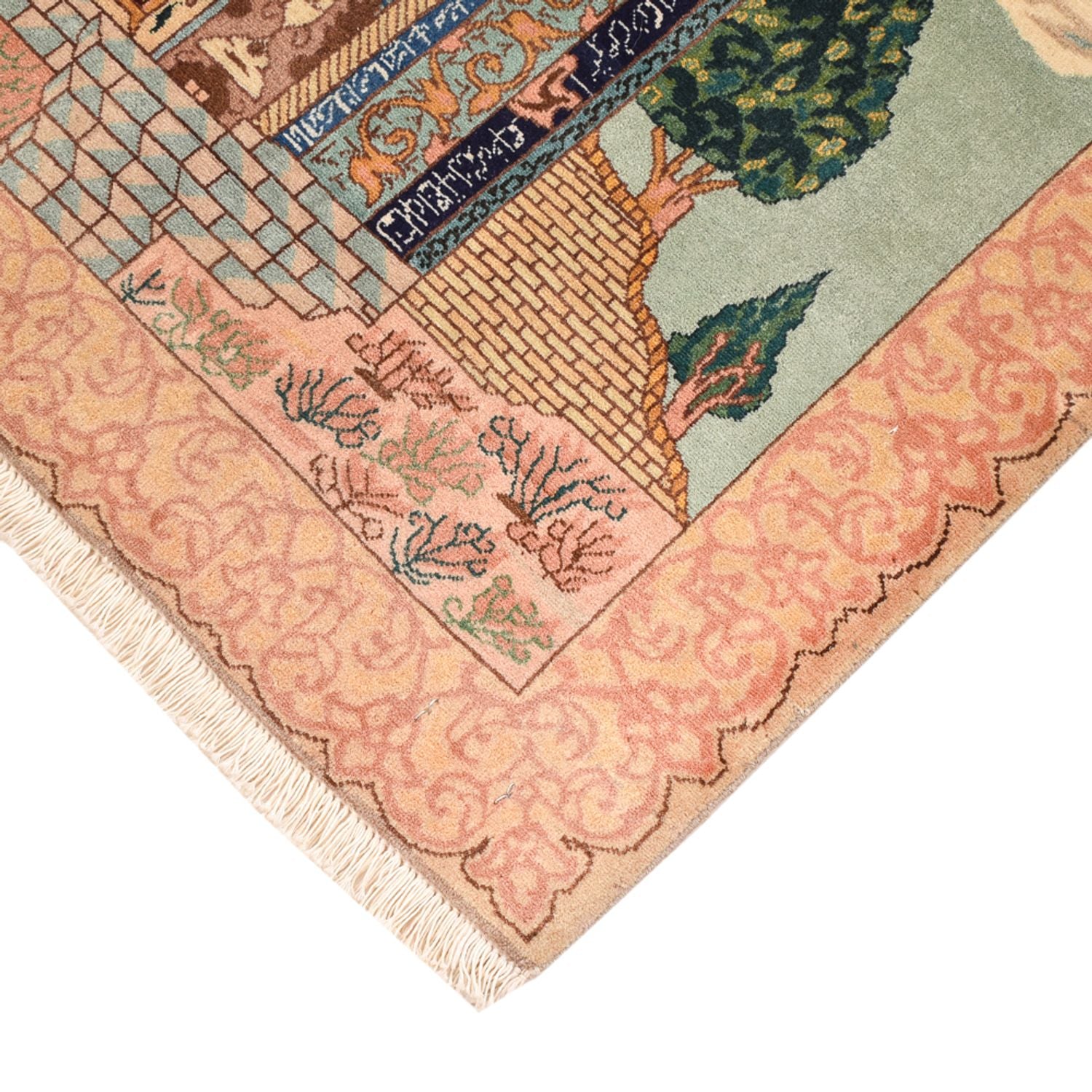 Persisk tæppe - Tabriz - Royal - 87 x 72 cm - flerfarvet