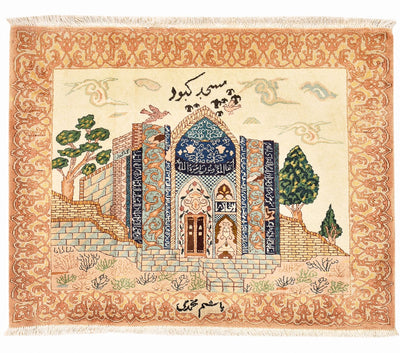 Tabriz - 50 Raj Tæppe 72x83cm - Persisk tæppe