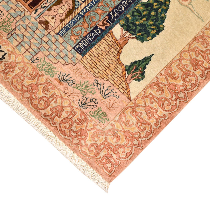 Persisk tæppe - Tabriz - Royal - 83 x 72 cm - flerfarvet