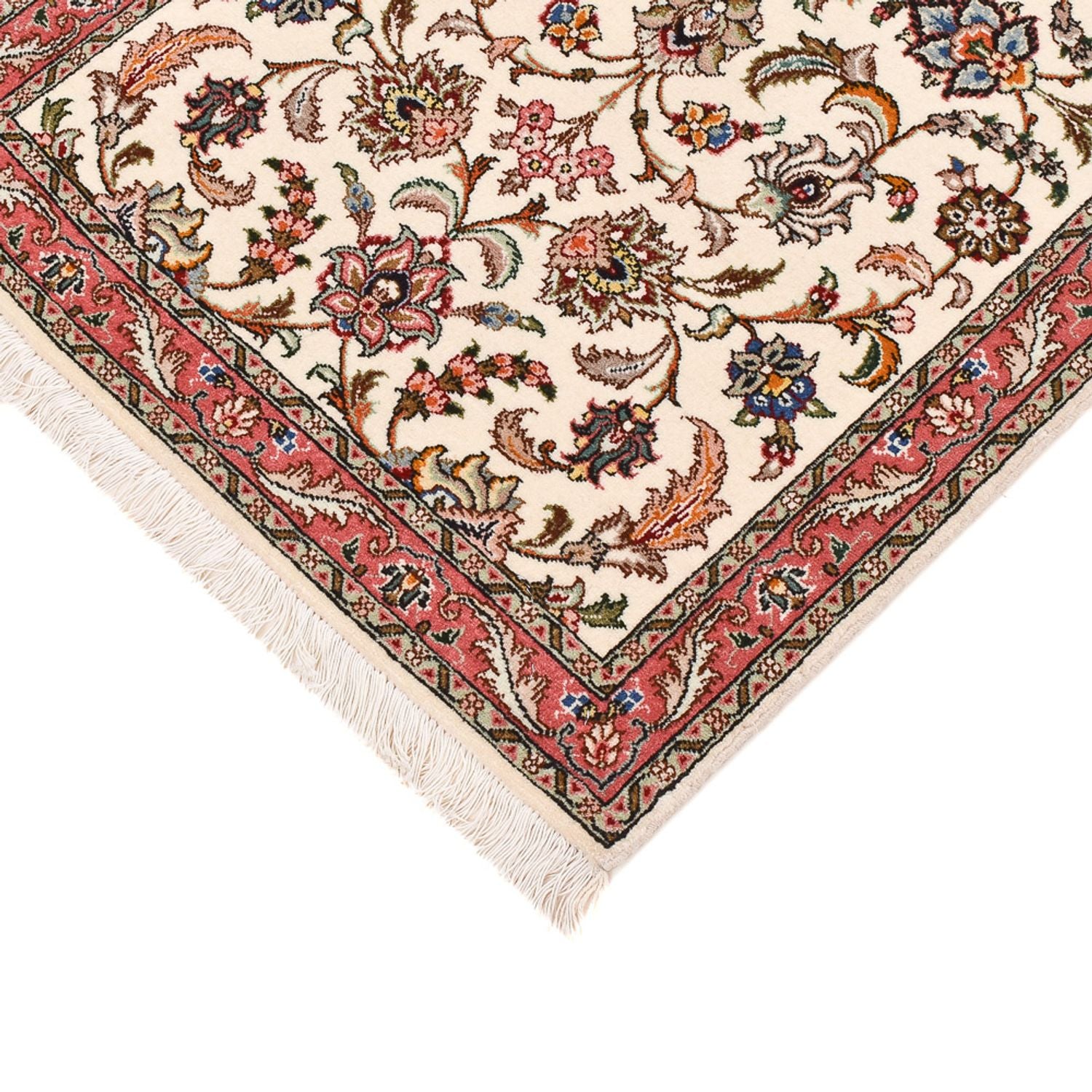 Løber Persisk tæppe - Tabriz - Royal - 295 x 72 cm - sand