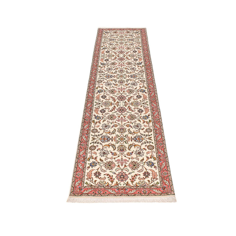 Løber Persisk tæppe - Tabriz - Royal - 295 x 72 cm - sand