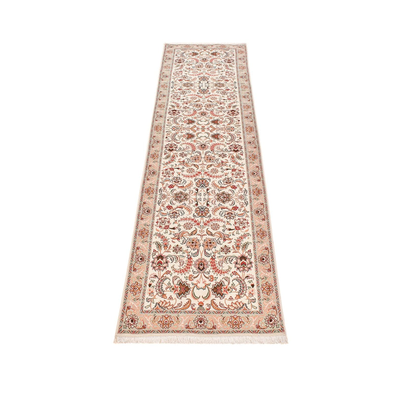 Løber Persisk tæppe - Tabriz - Premium - 315 x 77 cm - karamel