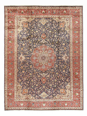 Persisk tæppe - Tabriz - Royal - 500 x 353 cm - lysrød