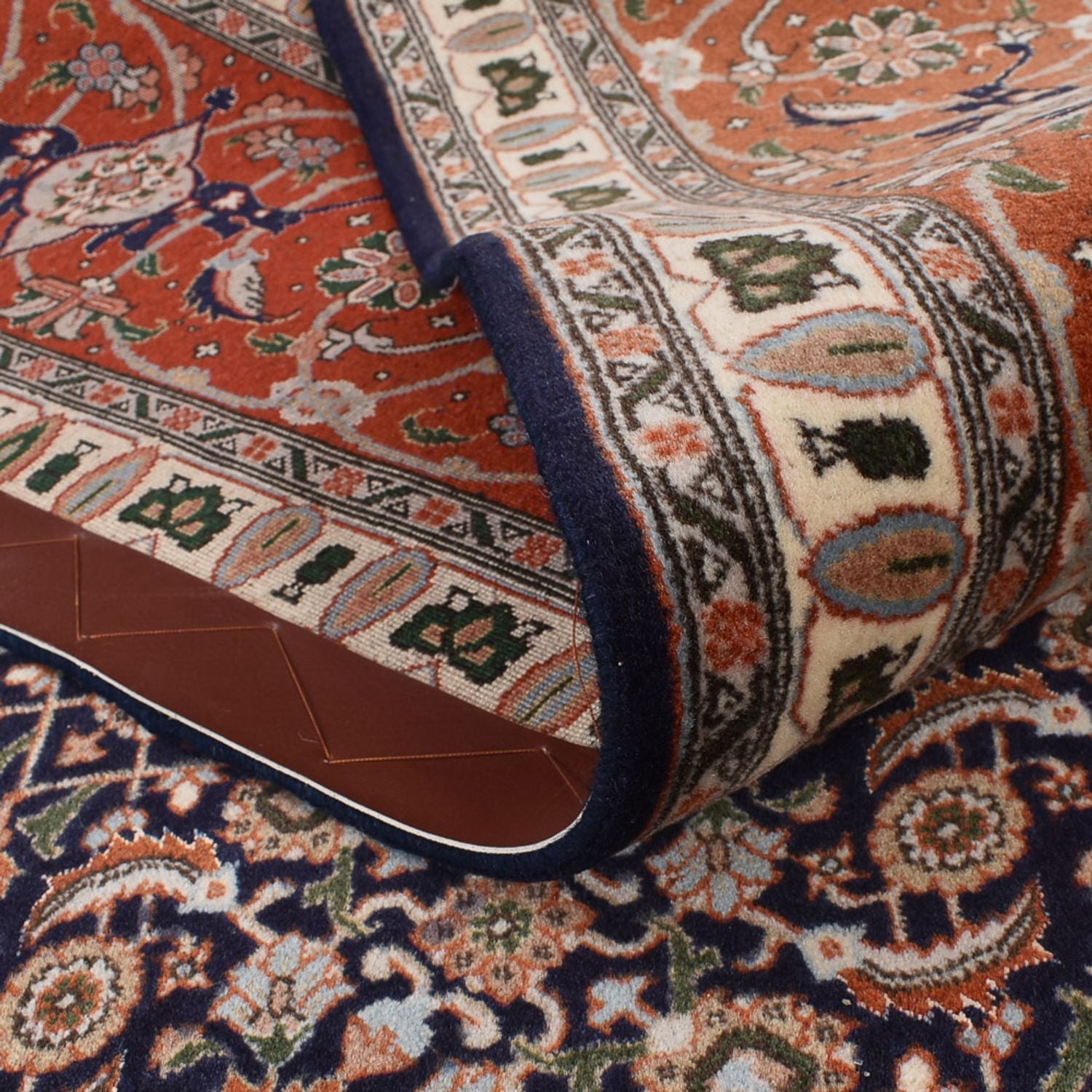 Persisk tæppe - Tabriz - Royal - 348 x 246 cm - rust