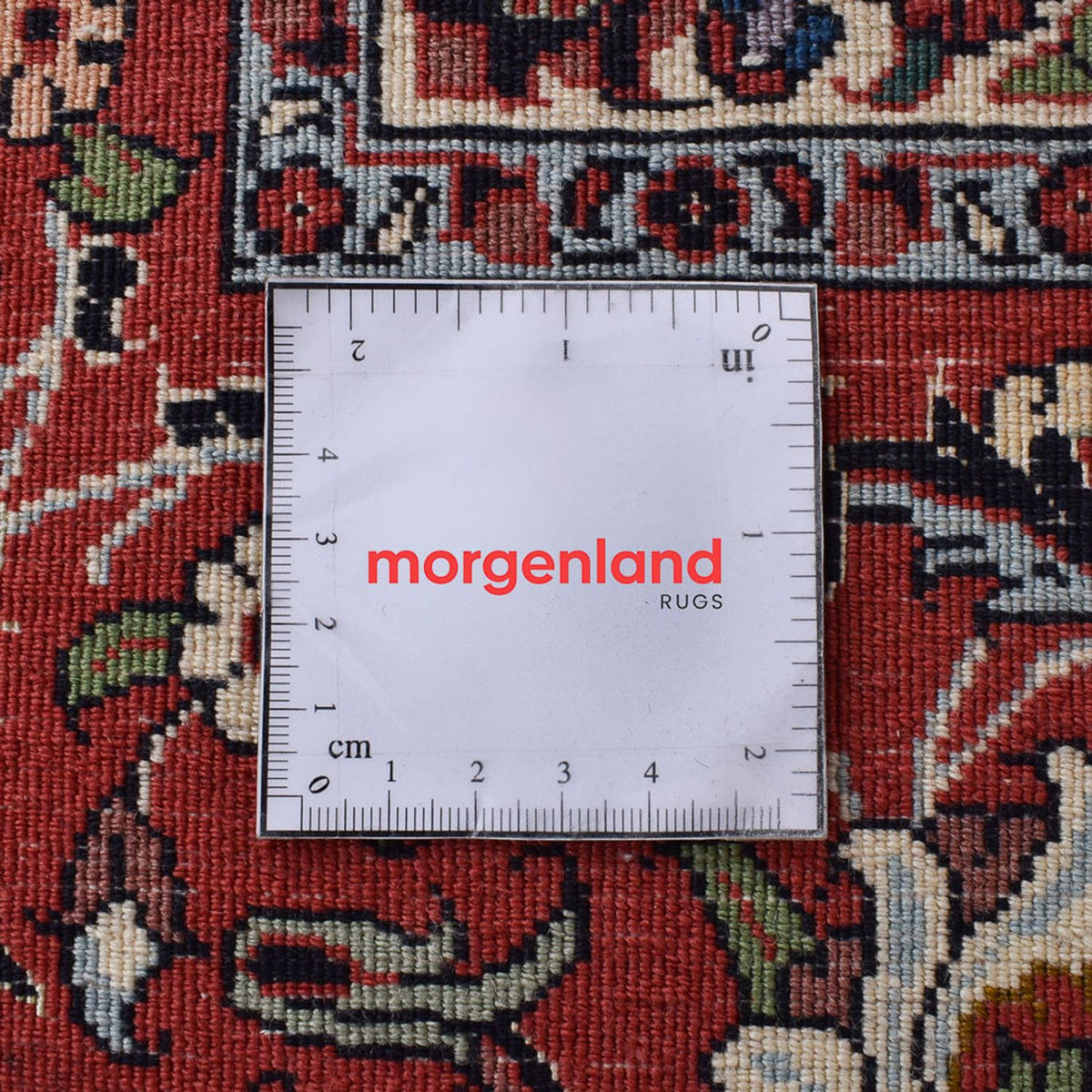 Persisk tæppe - Bijar - 350 x 258 cm - mørkeblå