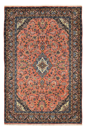Persisk tæppe - Nomadisk - 297 x 210 cm - lysrød