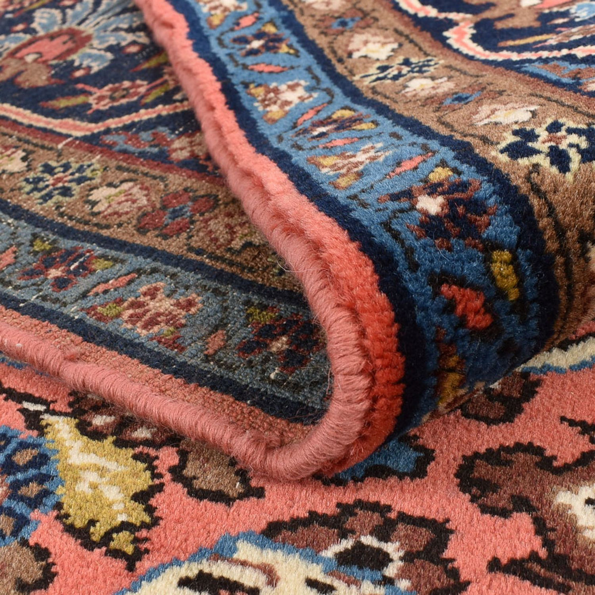 Persisk tæppe - Nomadisk - 297 x 210 cm - lysrød