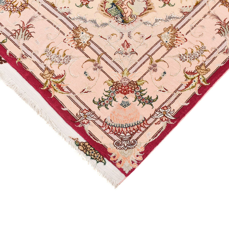 Persisk tæppe - Tabriz - Royal - 210 x 154 cm - rød