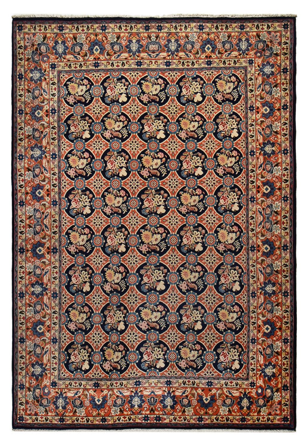 Persisk tæppe - Nomadisk - 312 x 218 cm - rust