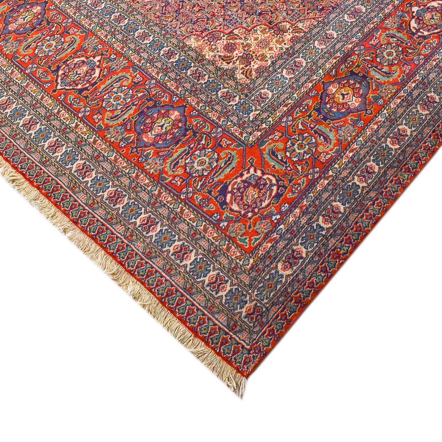 Persisk tæppe - Tabriz - 373 x 258 cm - rust
