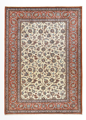 Persisk tæppe - Classic - 355 x 254 cm - creme