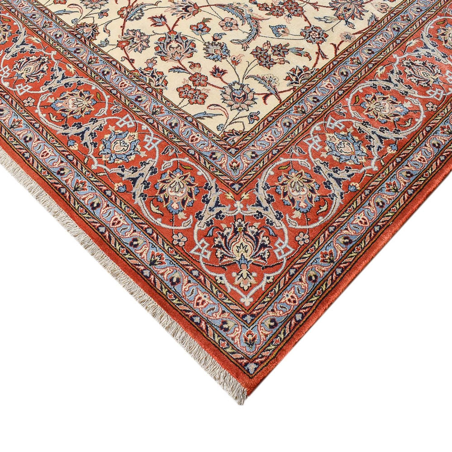 Persisk tæppe - Classic - 355 x 254 cm - creme