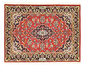 Persisk tæppe - Keshan - 100 x 70 cm - rød