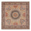Persisk tæppe - Tabriz - Royal firkantet  - 254 x 248 cm - mørk beige