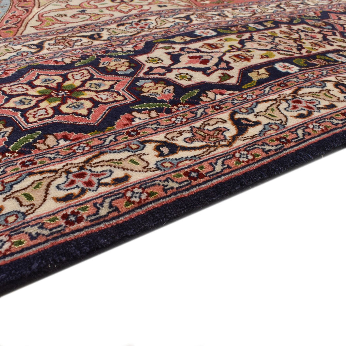 Persisk tæppe - Tabriz - Royal firkantet  - 254 x 248 cm - mørk beige