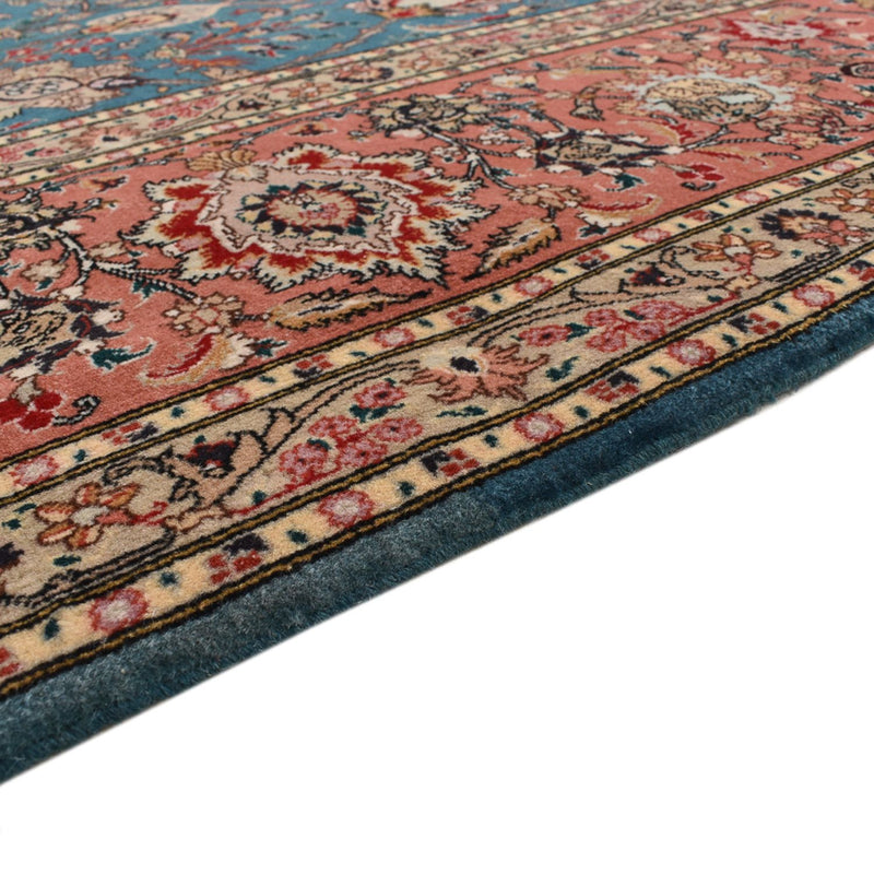 Persisk tæppe - Tabriz - Royal - 352 x 253 cm - havblå