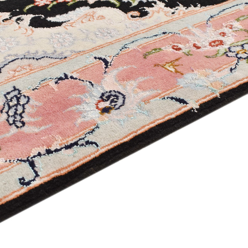 Løber Persisk tæppe - Tabriz - Royal - 300 x 83 cm - mørkeblå