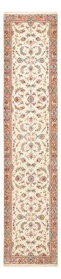 Løber Persisk tæppe - Tabriz - Premium - 347 x 77 cm - beige