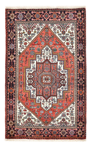 Persisk tæppe - Nomadisk - 123 x 76 cm - rød