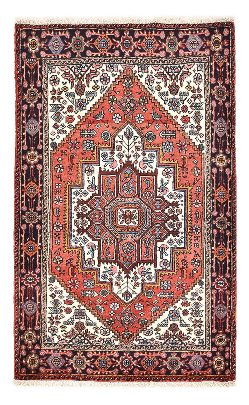 Persisk tæppe - Nomadisk - 123 x 76 cm - rød