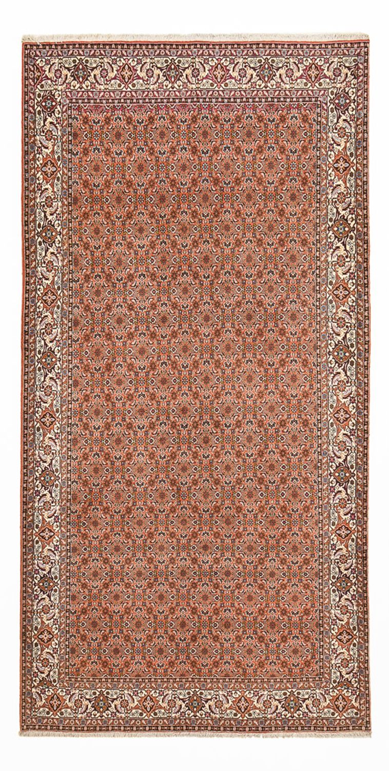 Løber Persisk tæppe - Bijar - 392 x 200 cm - rust