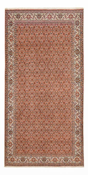 Løber Persisk tæppe - Bijar - 392 x 200 cm - rust