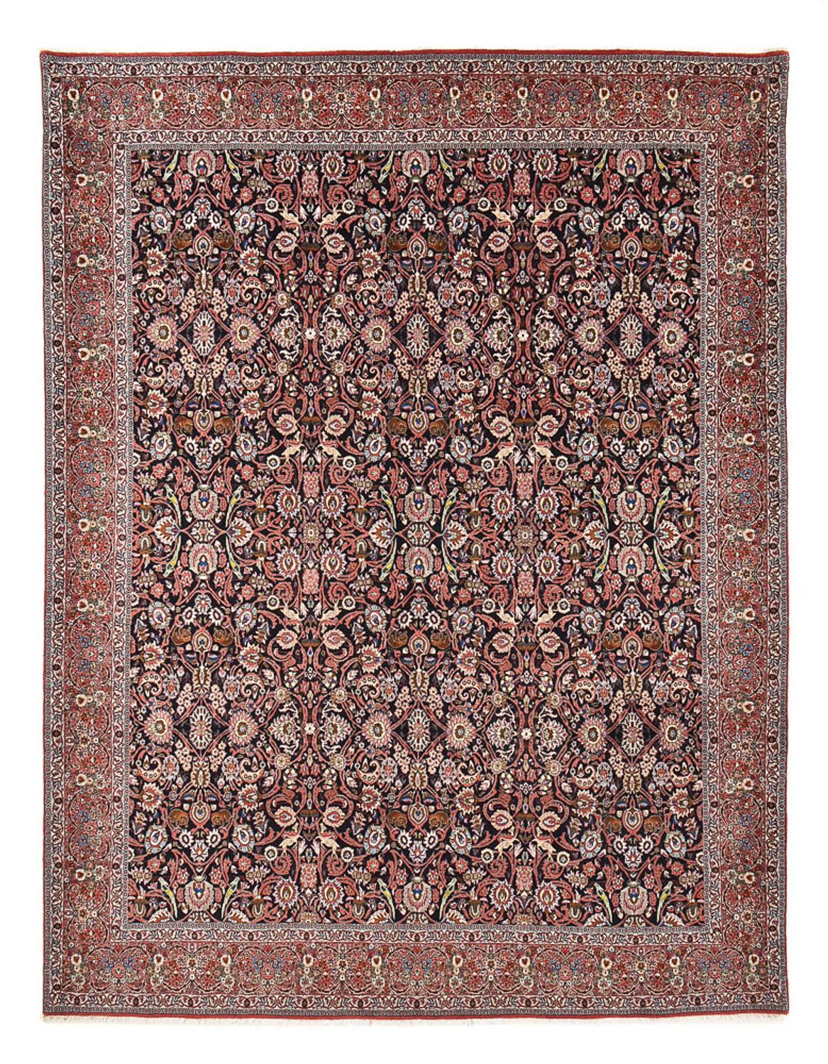 Persisk tæppe - Bijar - 400 x 304 cm - brun
